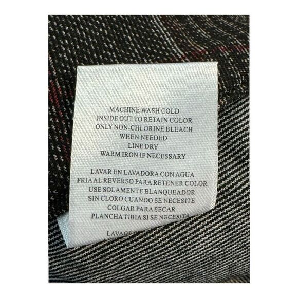 Kut From The Kloth Women's Gray Checkered Tapered Dress Pants Size 12 NWOT - Picture 4 of 7